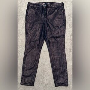 Old Navy Sparkly High-Rise Rockstar Super Skinny Jean